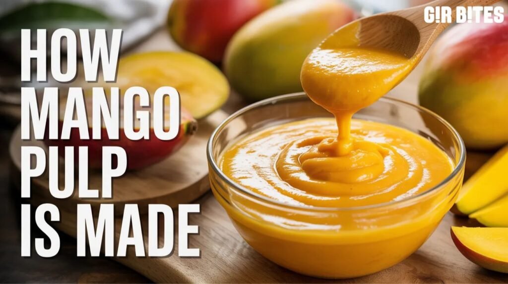 How Mango Pulp is Made​
