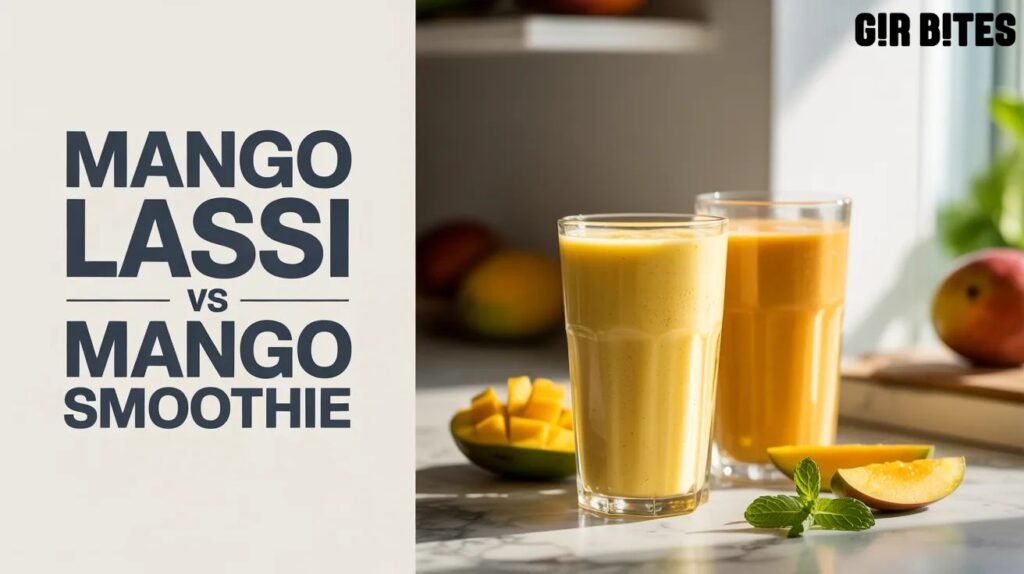 Mango Lassi vs Mango Smoothie